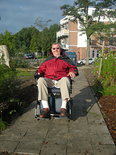 Het rolstoel-pad van het Eco Kinderpark