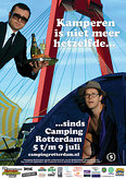 Camping Rotterdam poster